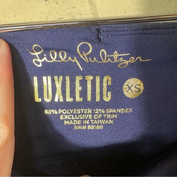 Lilly Pulitzer Luxletic Weekender Leggings Anything is possible size XS - Picture 11 of 13